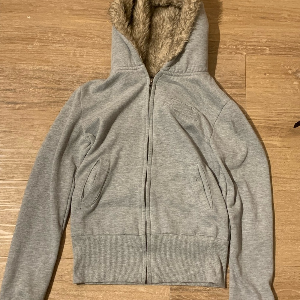 Urban Behavior Brown Faux Fur Hoodie